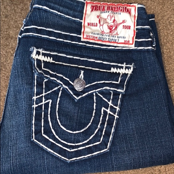 True Religion Jeans sz 27 - Picture 1 of 2